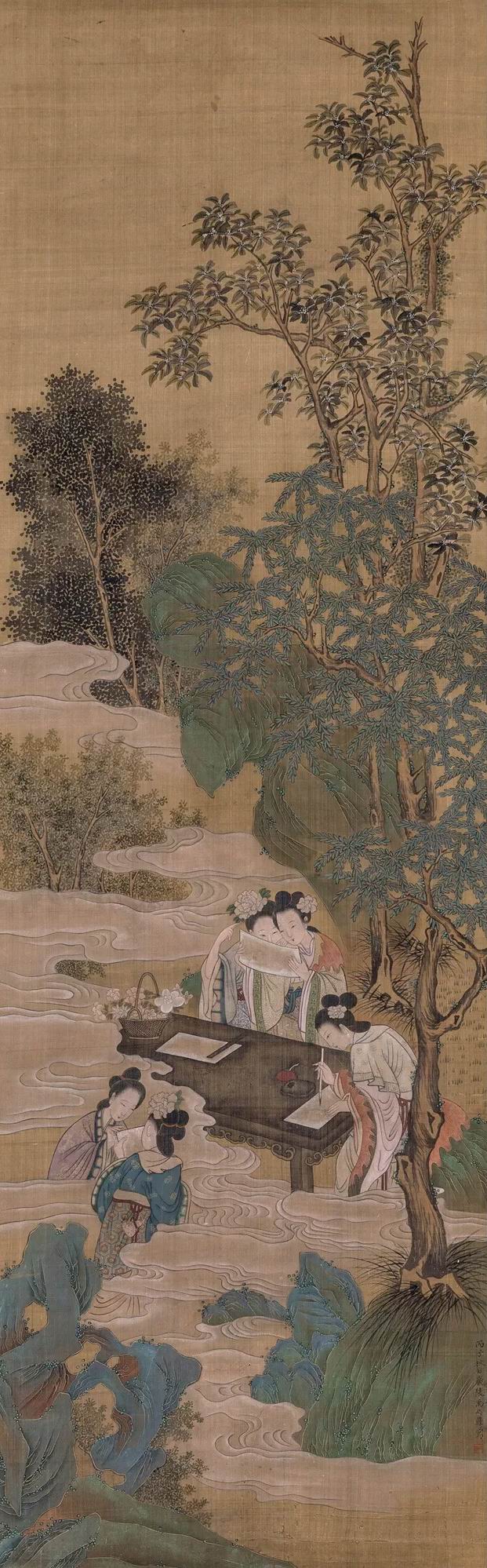 a禹之鼎-2-8（147×46原绢轴.jpg