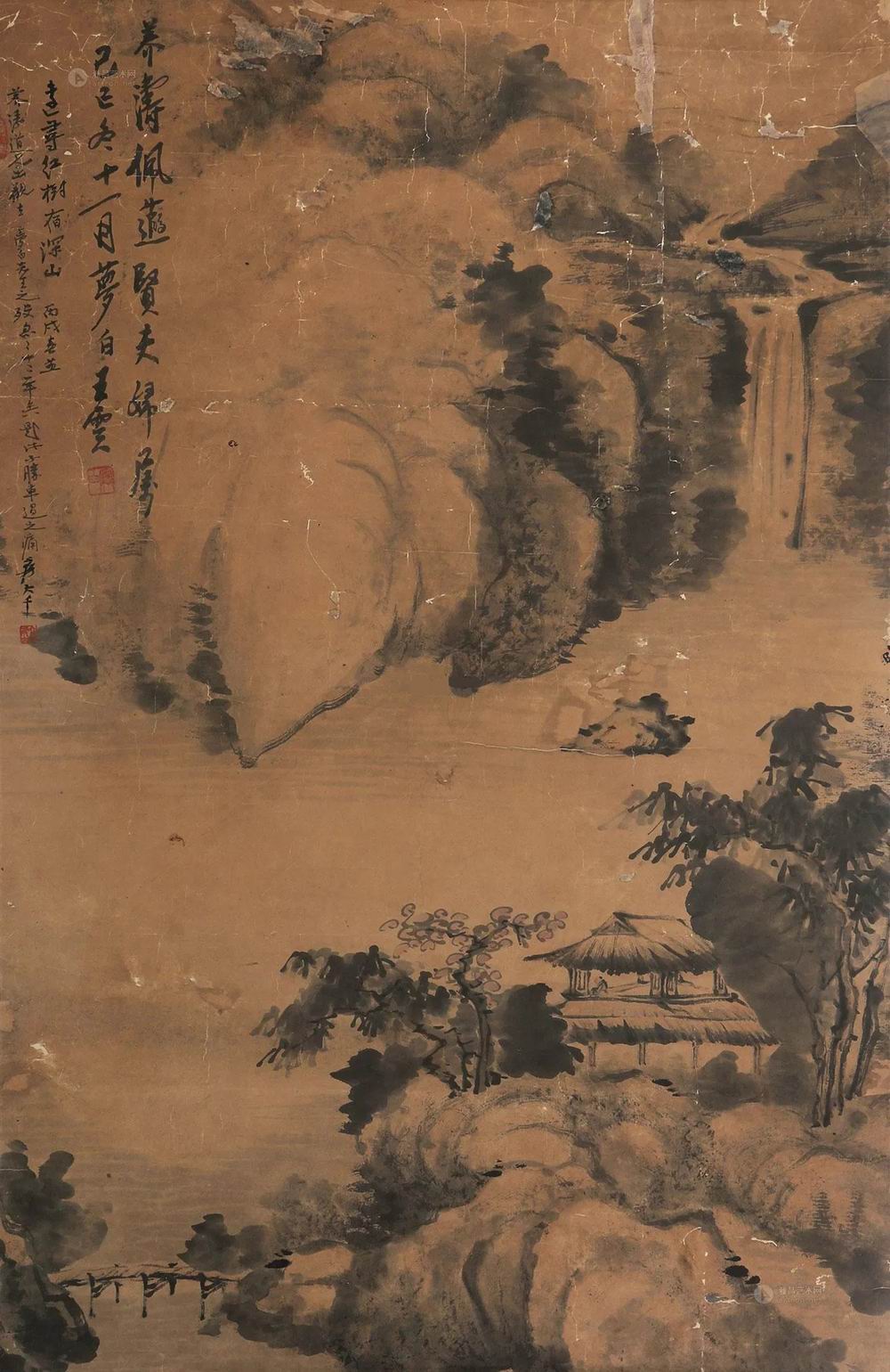 a王梦白画张大千题-5-8（90-58轴.jpg