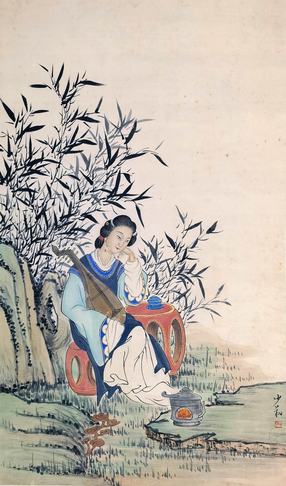 a晏少翔-3-8(69-40绢轴.jpg