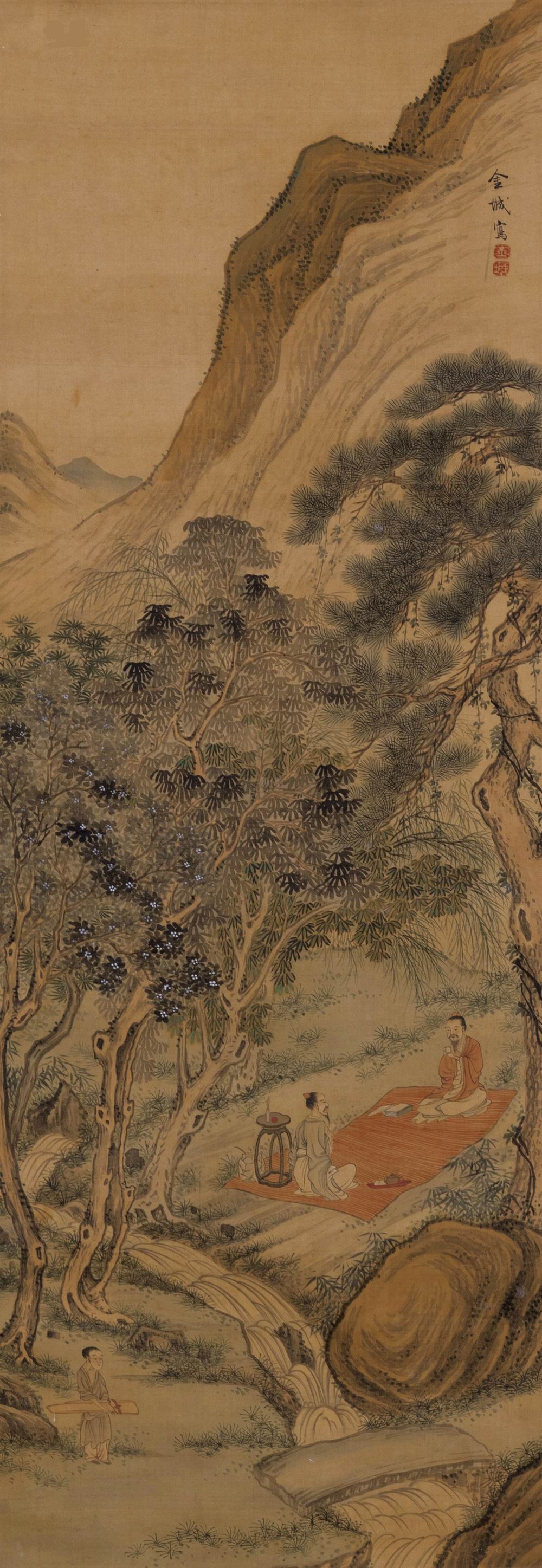 金城-10-8（93×32.2cm原绢轴.jpg