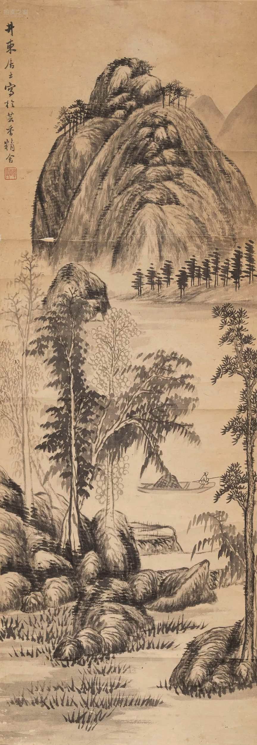 戴熙-10-8（126.8×39cm原轴.jpg