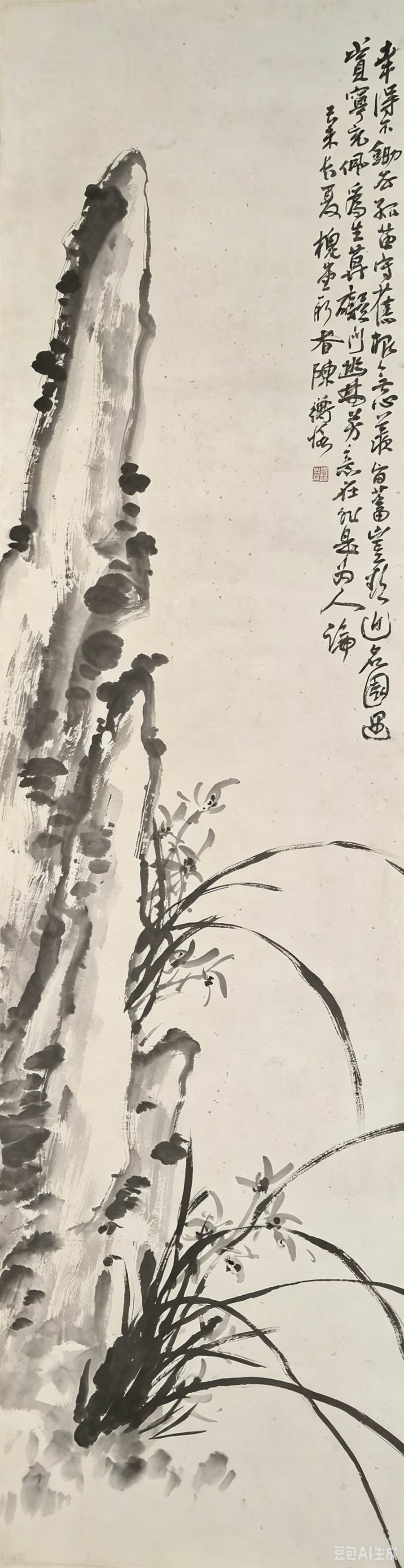 a陈师曾-3-8（179x48轴.jpg