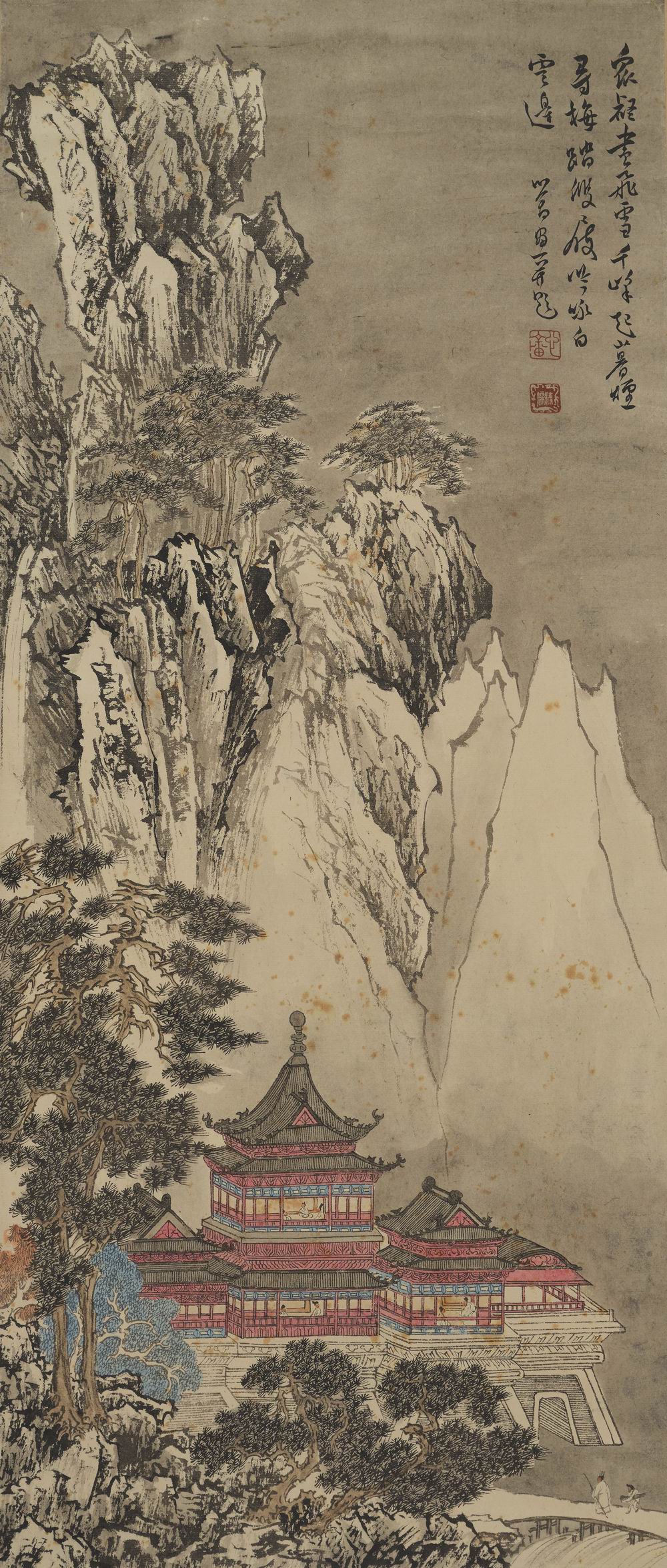 溥儒-19-8（85×36.5cm原轴.jpg